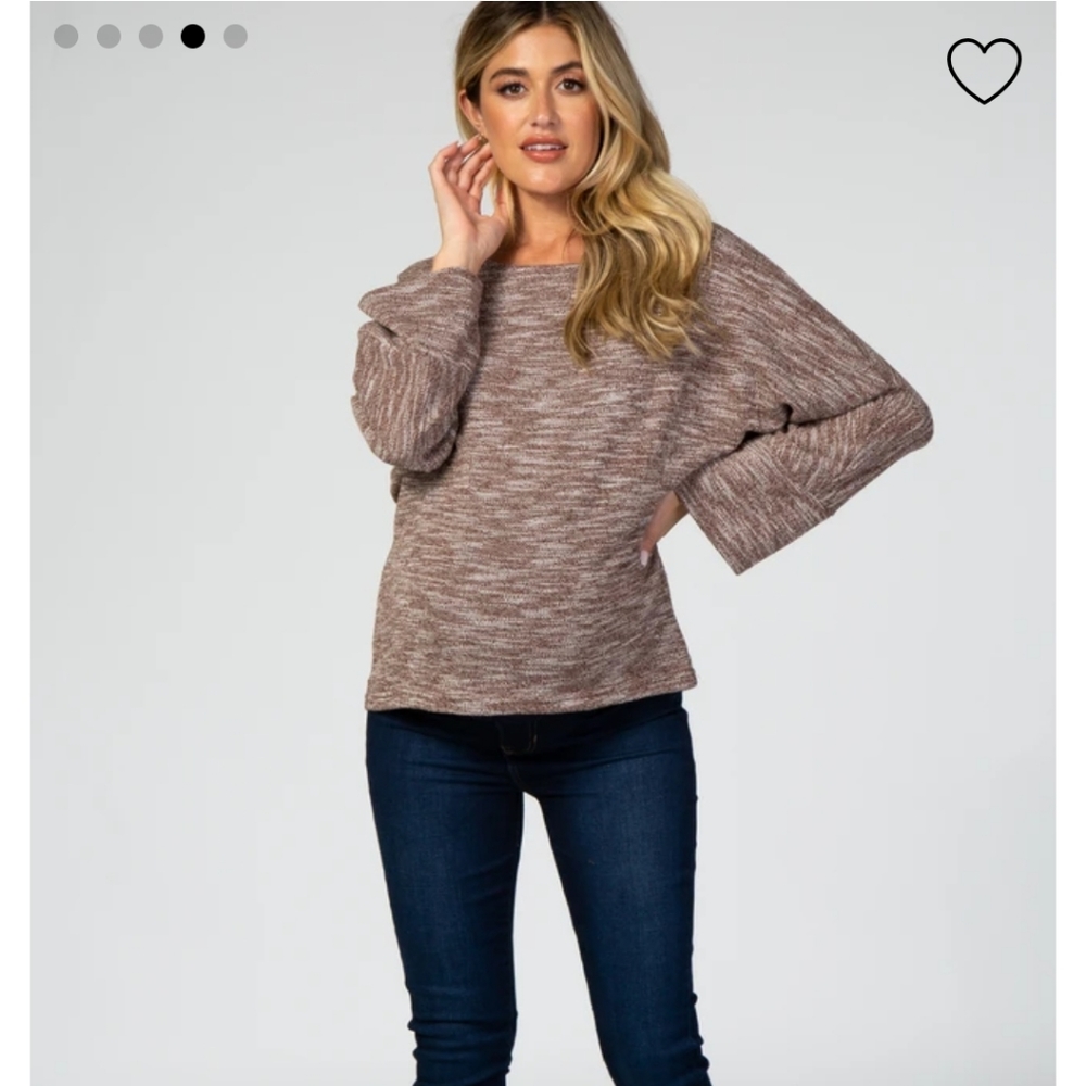 Pinkblush Maternity sweater NWT
